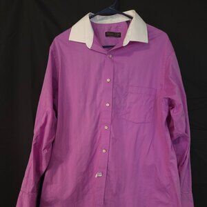 Donald J Trump signature collection large dress shirt Size 16 1/2 Very Nice!